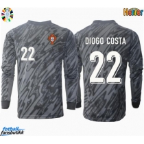 Portugal Diogo Costa #22 Keeper Bortedrakt EM 2024 Langermet